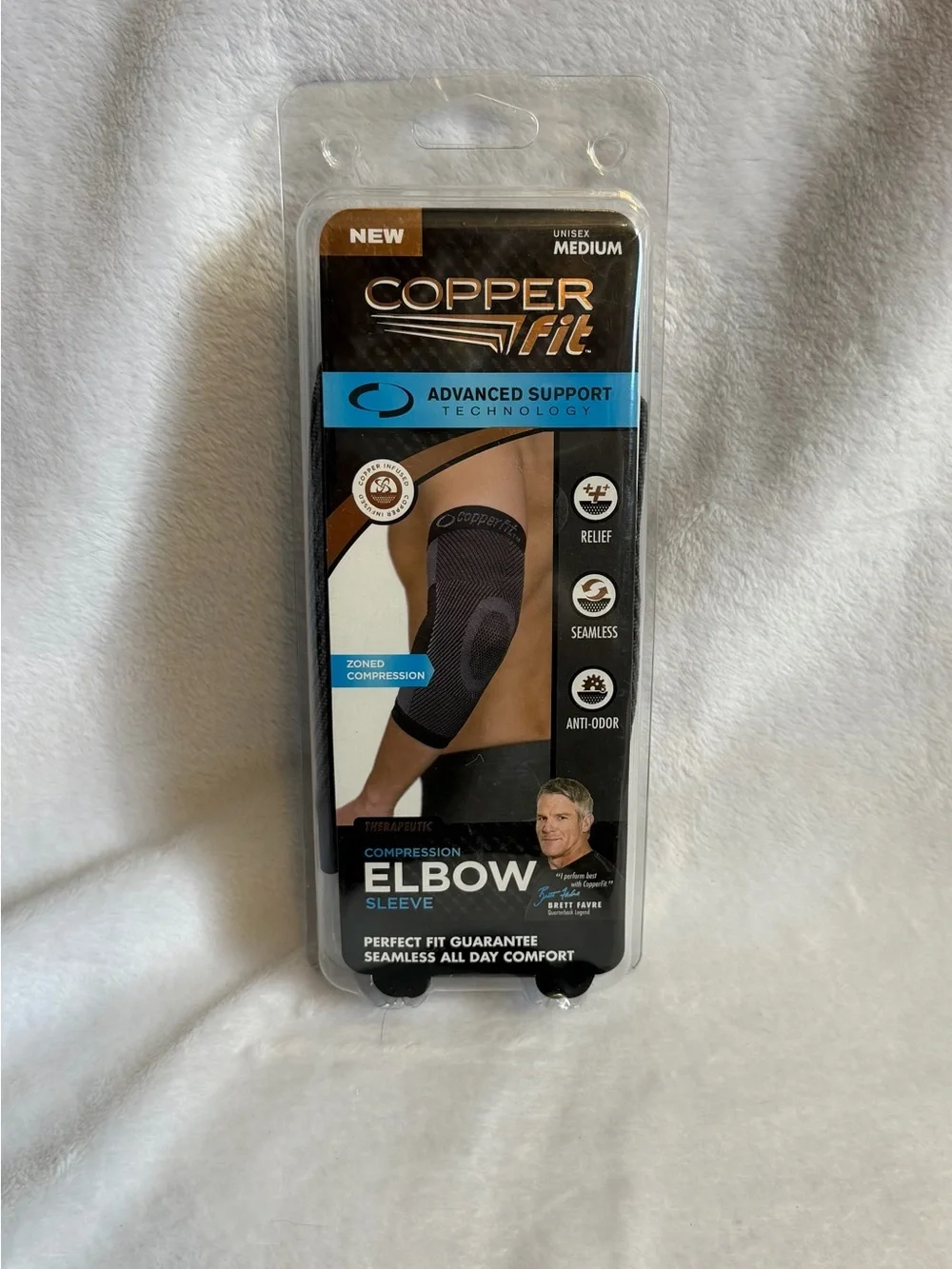 Copper Fit Advanced Support Elbow Sleeve Size Medium New